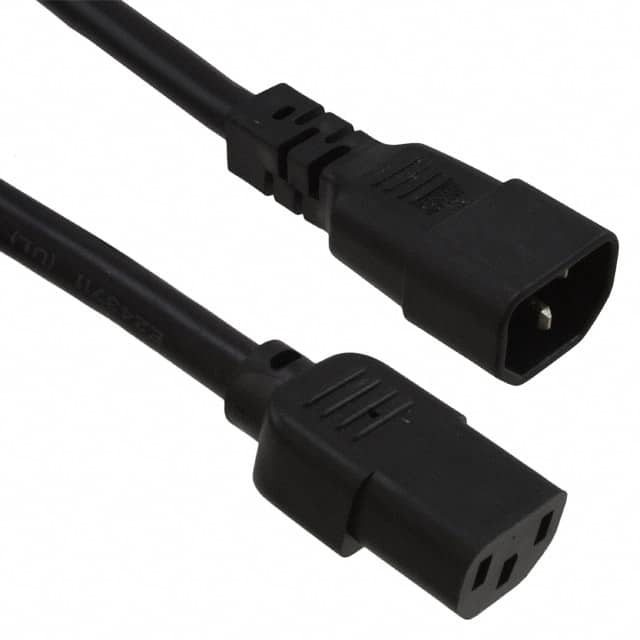 800-1400-0-SJT0-BL-00200 CORD 14AWG 320C14 - C13 6.56'