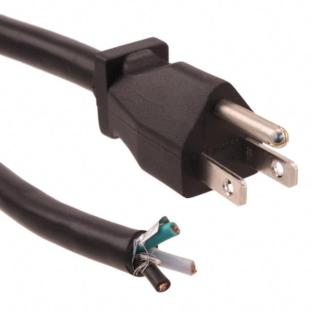 800-1401-0-SJT0-BL-00100 CORD 14AWG NEMA5-15P - CBL 3.28'