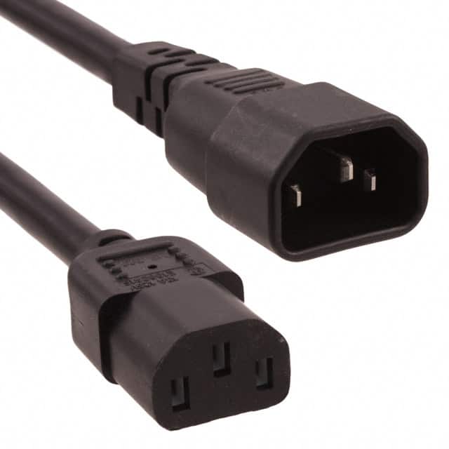 800-1600-0-SJT0-BL-00200 CORD 16AWG 320C14 - C13 6.56'