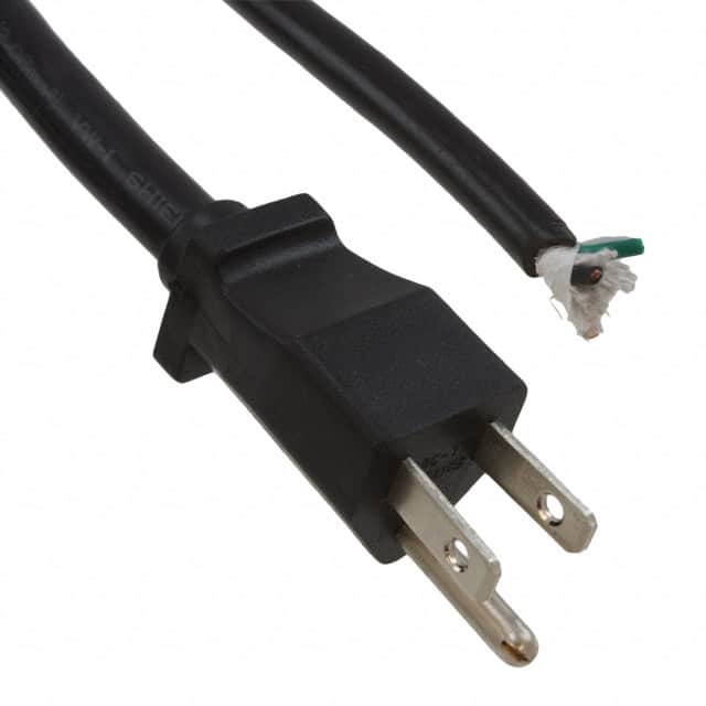 800-1801-0-SVT0-BL-00050 CORD 18AWG NEMA5-15P - CBL 1.64'