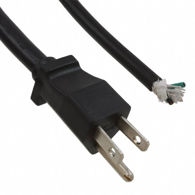 800-1801-0-SVT0-BL-00100 CORD 18AWG NEMA5-15P - CBL 3.28'