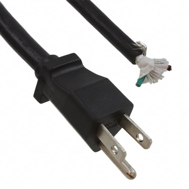 800-1801-0-SVT0-BL-00150 CORD 18AWG NEMA5-15P - CBL 4.92'