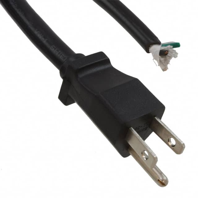 800-1801-0-SVT0-BL-00200 CORD 18AWG NEMA5-15P - CBL 6.56'