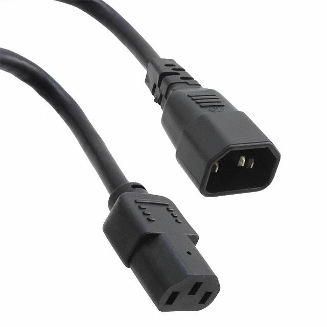 800-1806-2-SJT0-BL-00100 CORD 18AWG 320C14 - C13 3.28'