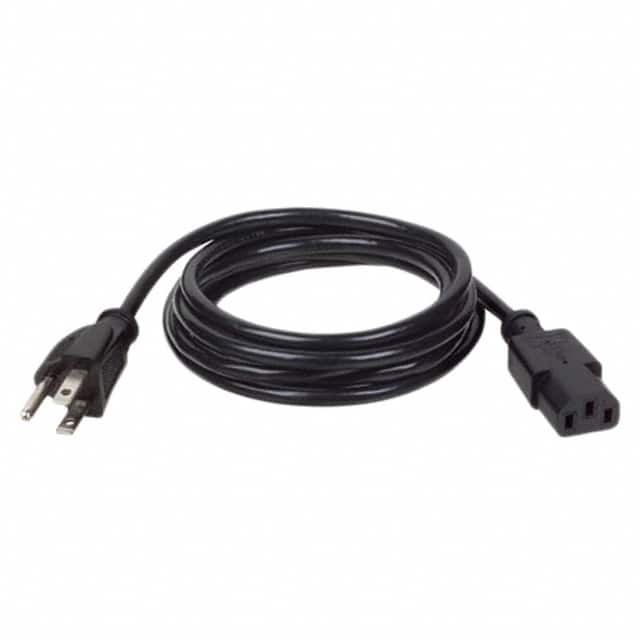 P006-006-R CORD 18AWG NEMA5-15P - IEC320 6'