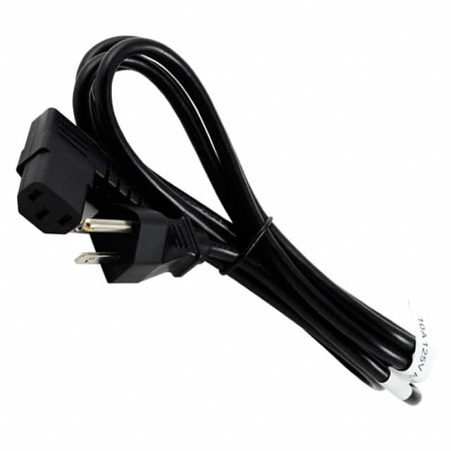11-00016 CORD 18AWG 5-15P TO C13 6.56'