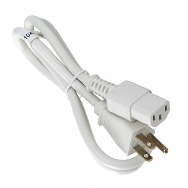 11-00037 CORD 18AWG 5-15P TO C13 3.28'