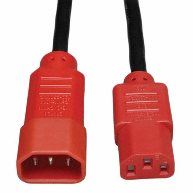 P005-006-RD CORD 14AWG IEC320C14 - 320C13 6'