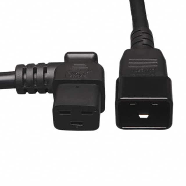 P036-002-19LA CORD 12AWG IEC 320-C20 - C19 2'