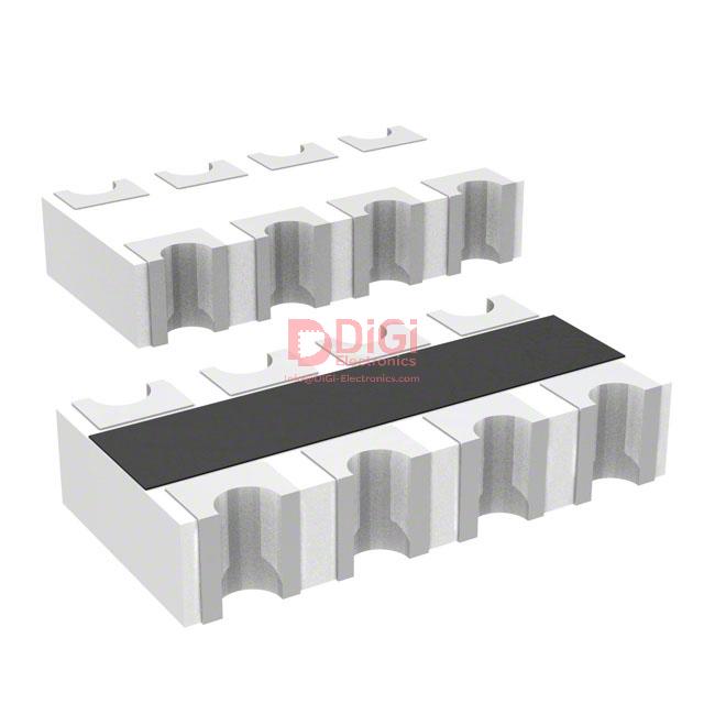 CAT16-271J4LF The Bourns CAT16-271J4LF is a resistor network/array featuring 4 isolated resistors, each with a resistance of 270 Ohms and a tolerance of +/-5%. It is designed for surface mounting in a 1206 package.