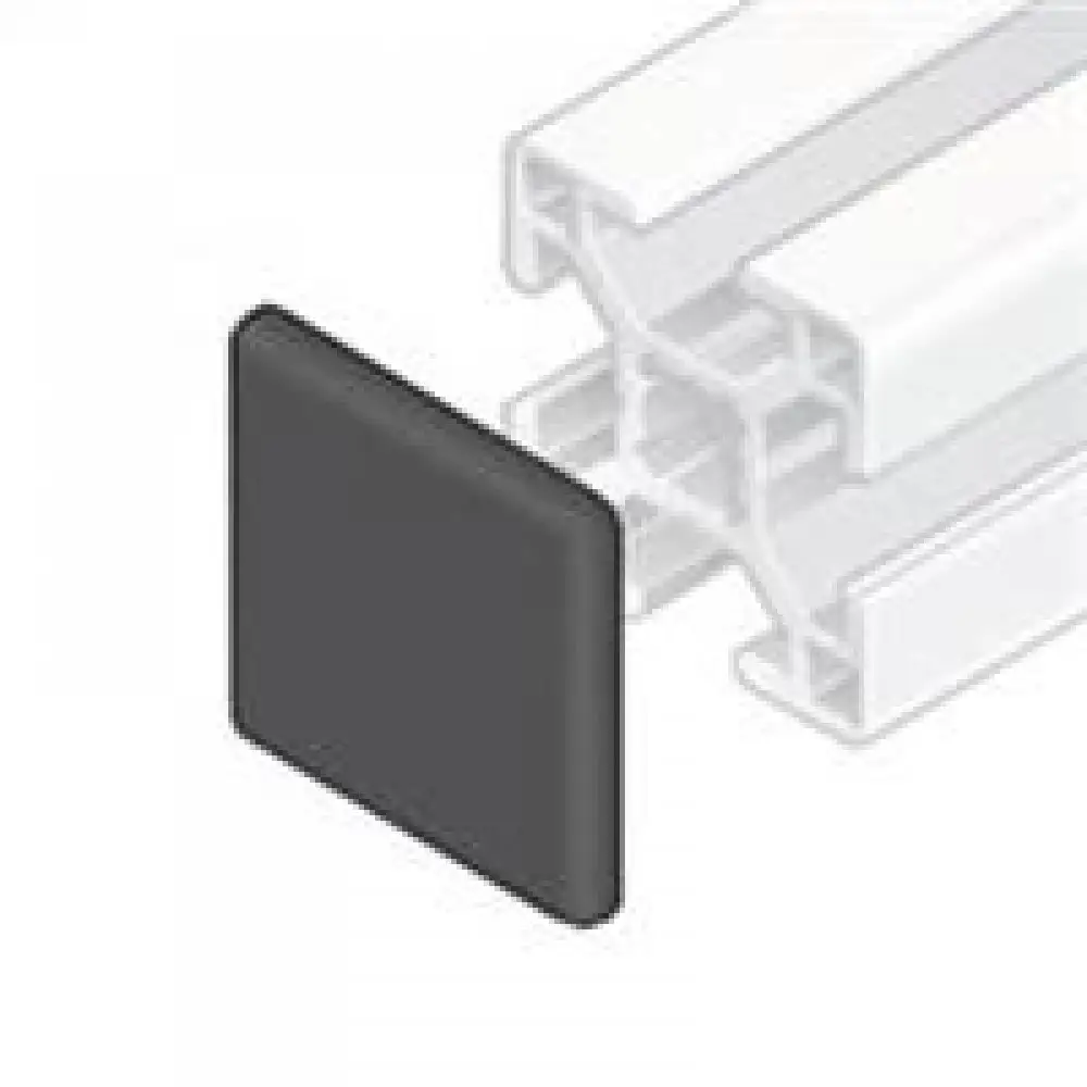 3842502674 The Bosch Rexroth 3842502674 is a black end cap designed for 45x45mm profiles. It is RoHS3 compliant and has an MSL rating of 1.