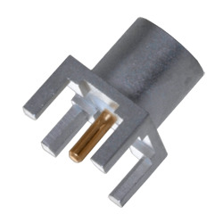 133-3701-216 The Cinch 133-3701-216 is an MCX Jack connector designed for straight PCB mounting. It features solder termination and a standard body style.