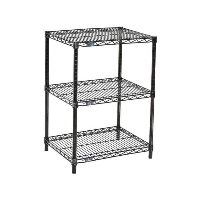 500597BK WIRE PRINTER STAND, 24X18X34