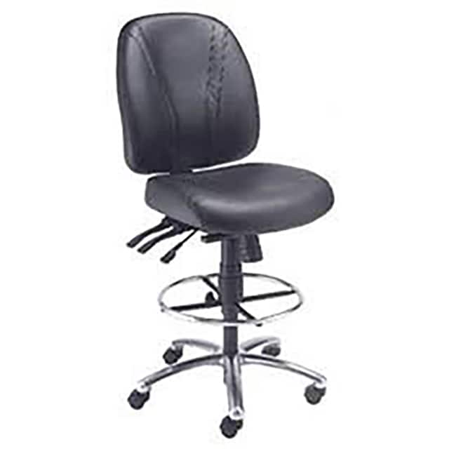 506758 LEATHER STOOL, MANAGER SYNCHRO M