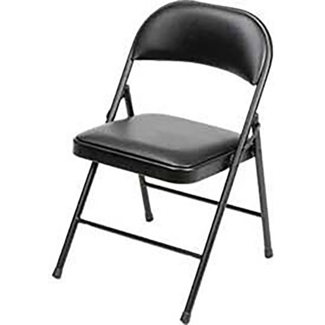INT-950 STEEL FRAME FOLDING CHAIR, PADDE