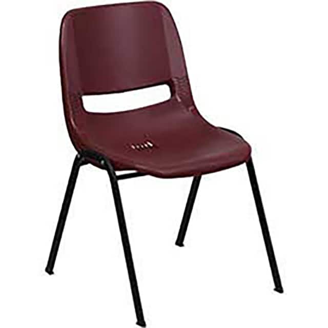 RUT-EO1-BY-GG ERGONOMIC SHELL STACK CHAIR, PLA