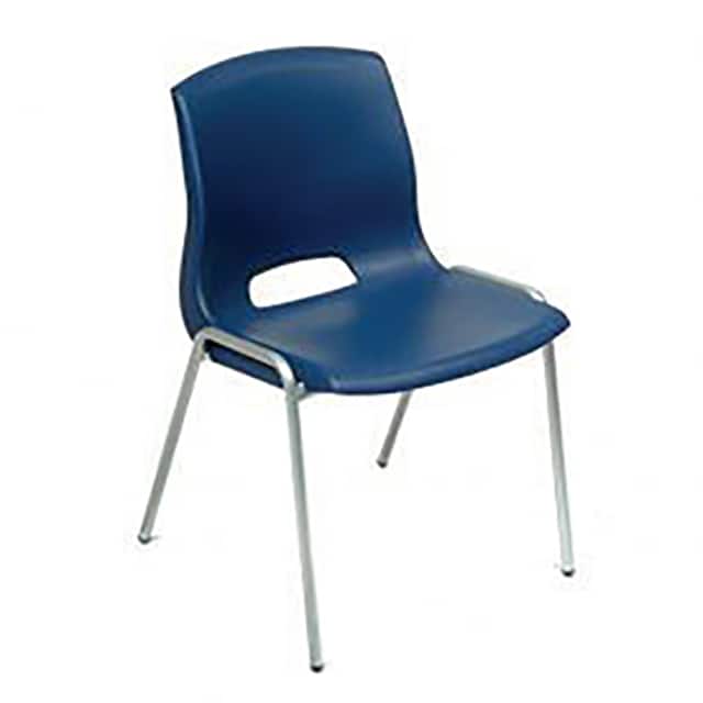 KH82ONSPP02BL VENTED STACKABLE CHAIR, BLUE