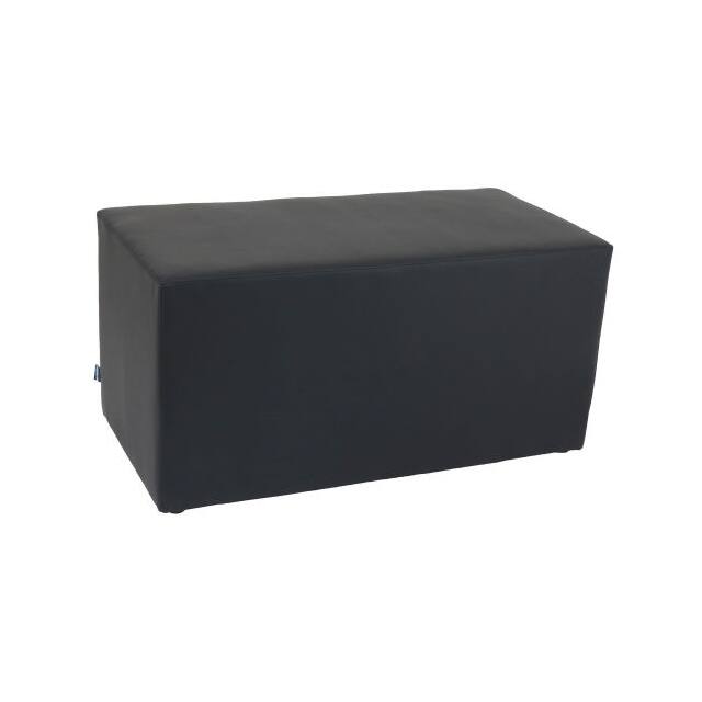 10092 RECTANGLE RECEPTION BENCH, BLACK
