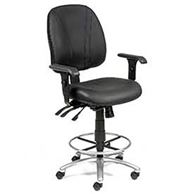 506759 LEATHER STOOL, MANAGER SYNCHRO M