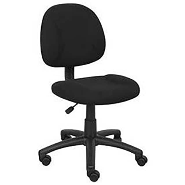 B315-BK DELUXE POSTURE MID BACK CHAIR, F