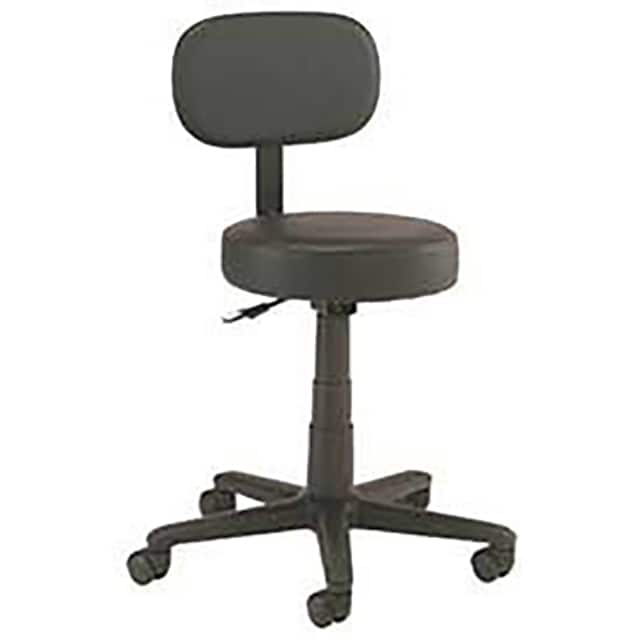240157BK ALL PURPOSE SCOOTER STOOL W/BACK