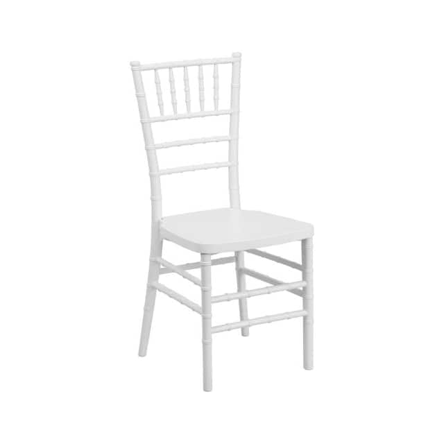 LE-WHITE-GG STACKING CHIAVARI CHAIR, RESIN