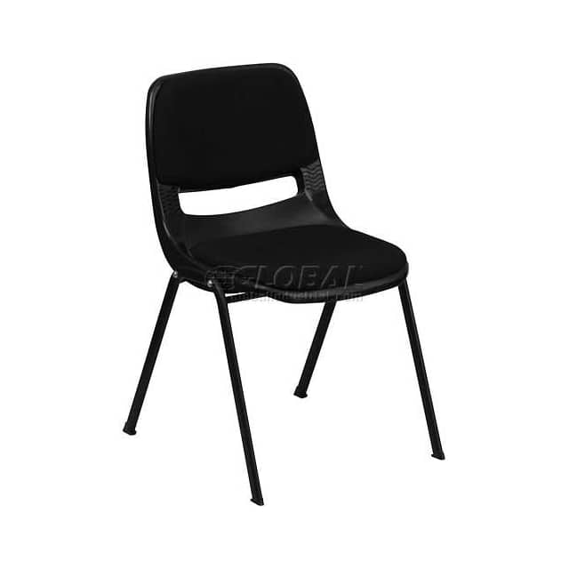 RUT-EO1-01-PAD-GG ERGONOMIC SHELL STACK CHAIR W/PA