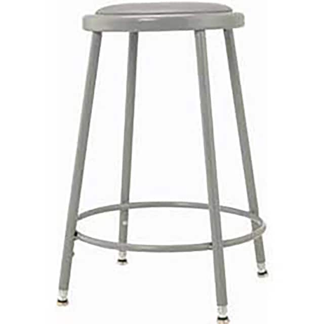 688308 SHOP STOOL W/VINYL UPHOLSTERED S