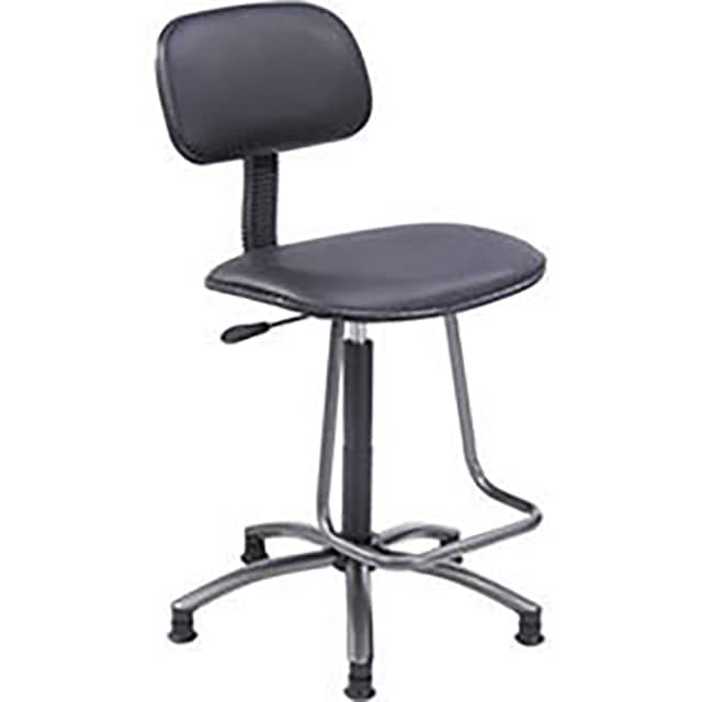 600DBK PRODUCTION STOOL, VINYL UPHOLSTE