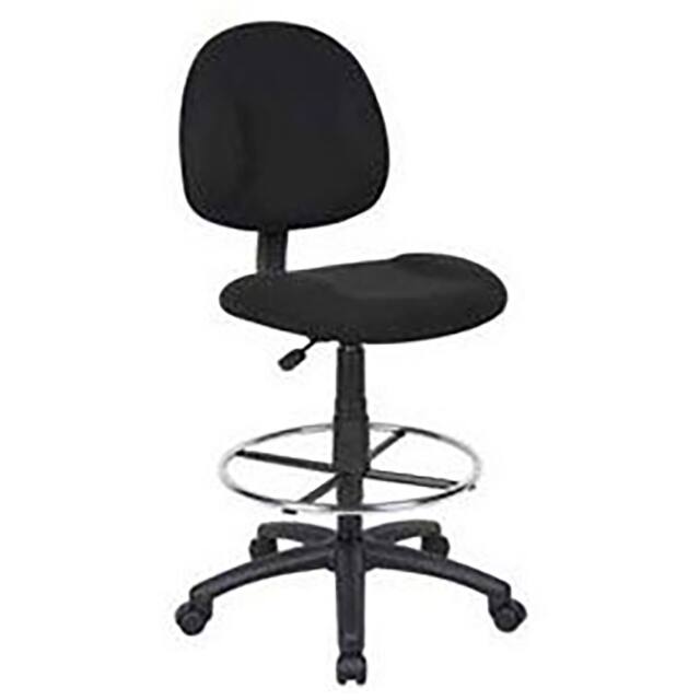 O-I1615-F64 AMRLESS DRAFTING STOOL W/FOOTRIN
