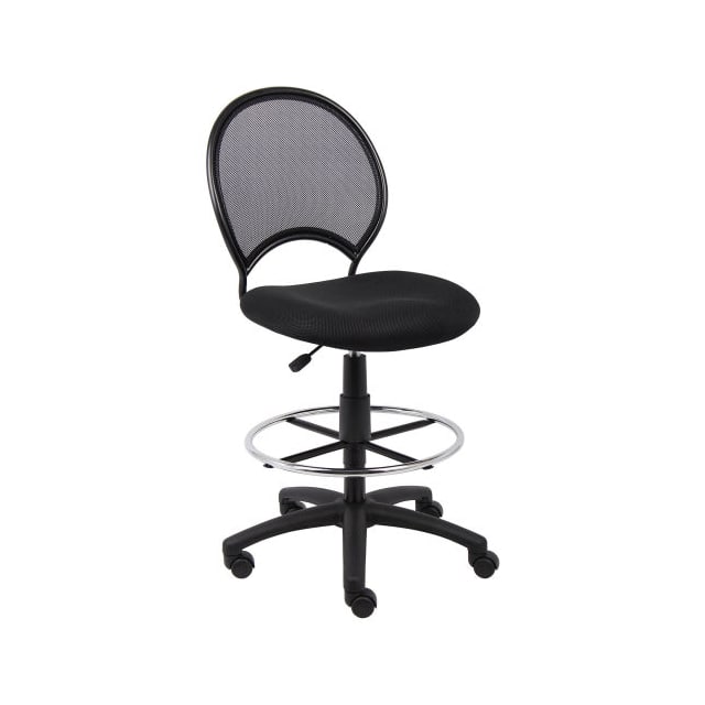 O-16215 MESH BACK DRAFTING STOOL