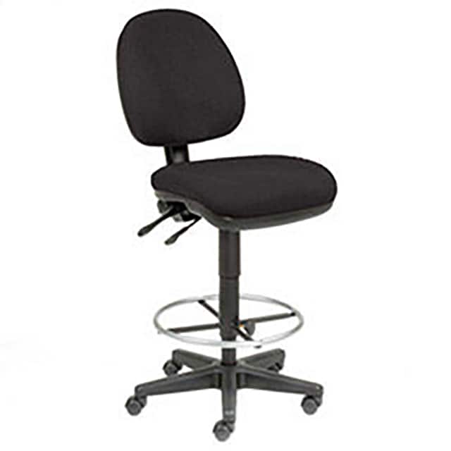 808659BK TASK STOOL, 360 FOOTREST WITHOUT