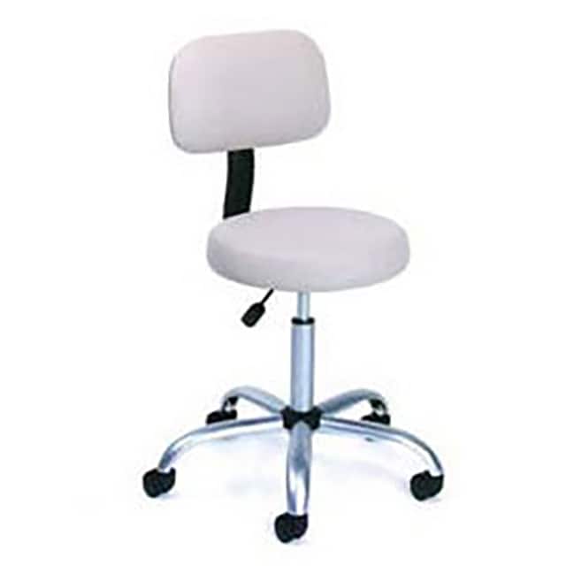 B245-BG MEDICAL STOOL W/BACK CUSHION, CA