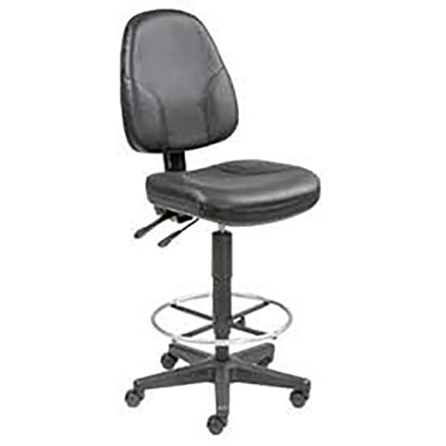 506756 LEATHER STOOL, OPERATOR SYNCHRO