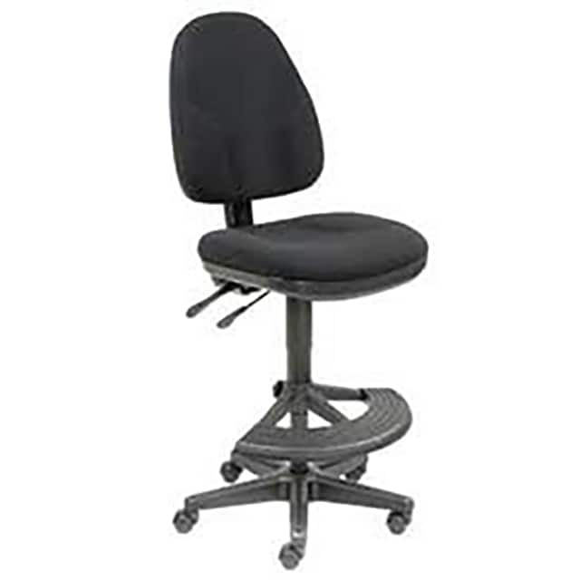 506782BK OPERATOR STOOL, 180 FOOTREST WIT