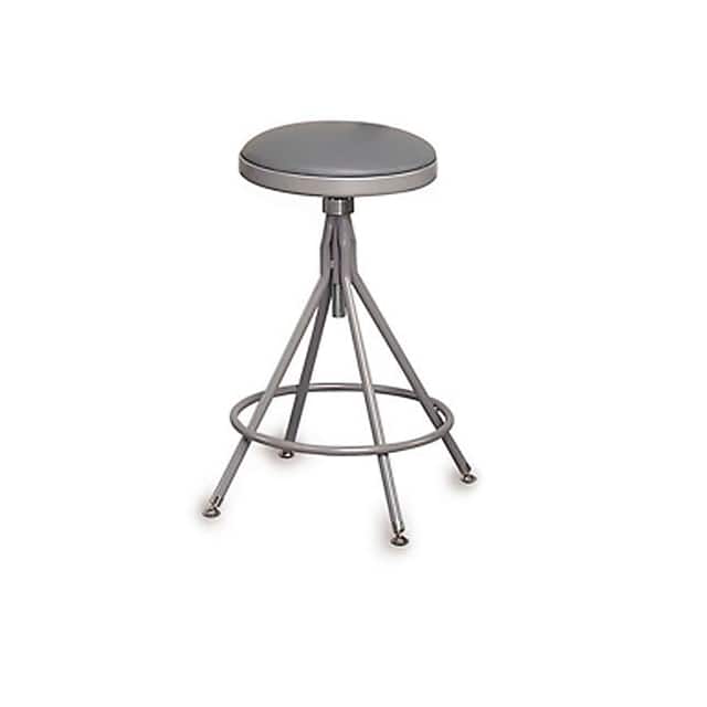 6524H DELUXE SWIVEL SHOP STOOL, 24-28"