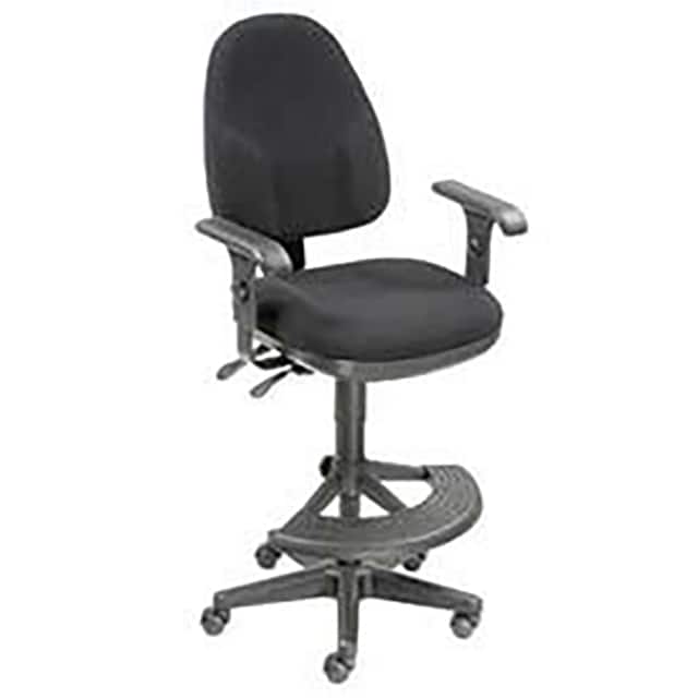 506783BK OPERATOR STOOL, 180 FOOTREST W/T