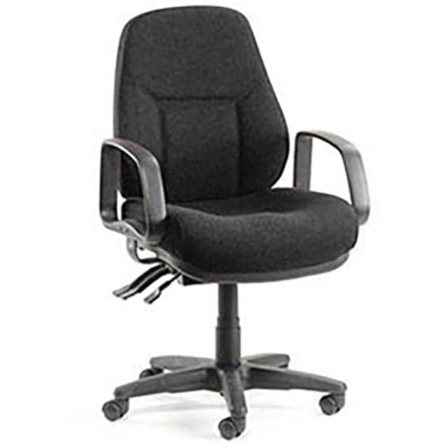 516148BK LOW BACK EXECUTIVE CHAIR, BLACK