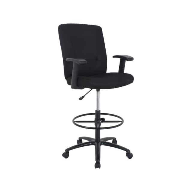 60128 MID BACK BIG AND TALL STOOL, FAB