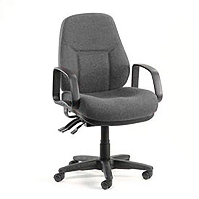 516148GY LOW BACK EXECUTIVE CHAIR, GRAY