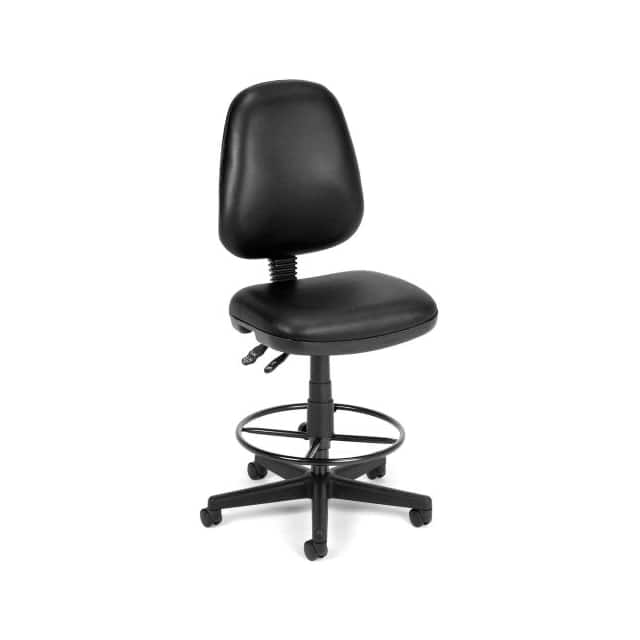 921317BK ANTI-MICROBIAL VINYL STOOL WITHO