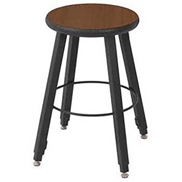 QSSTL7186-AQ-66 14" DIA. SOLID WELDED STOOL W/AD