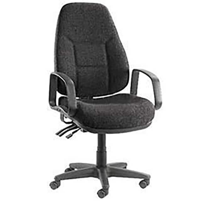 516147BK HIGH BACK EXECUTIVE CHAIR, BLACK