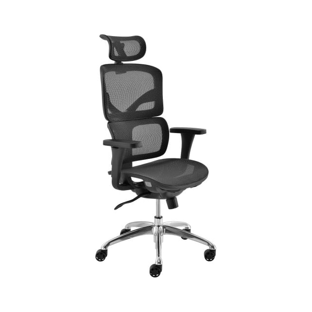 SL-F12ABK ALL MESH ERGONOMIC CHAIR W/ADJUS