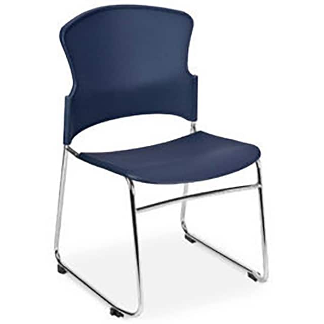 921368BL MULTI-USE PLASTIC STACK CHAIR, N