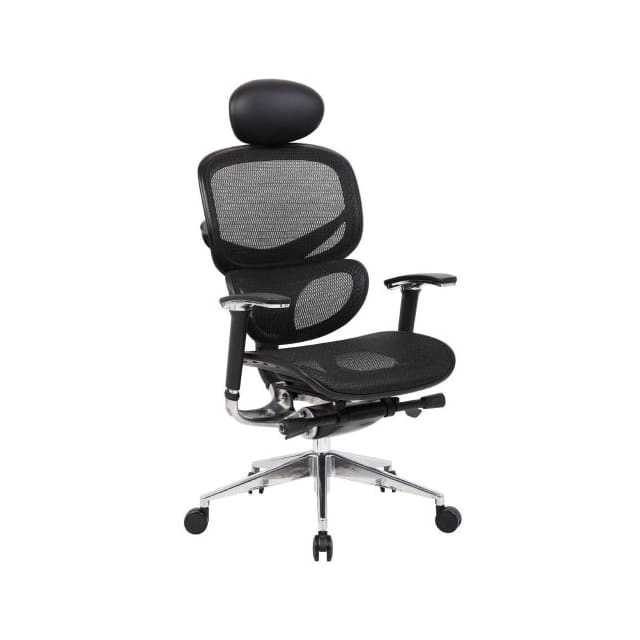 277371 HIGH BACK ERGONOMIC MESH BACK TA