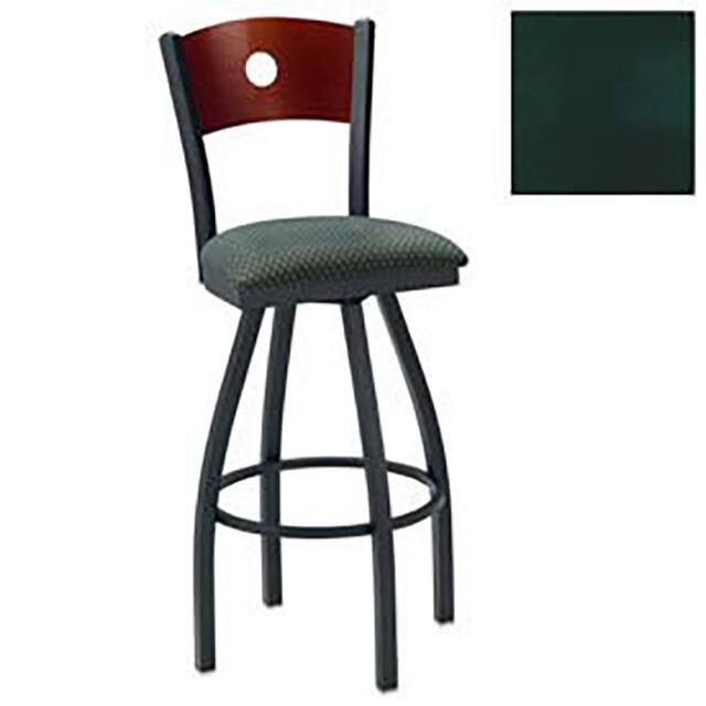 250BH S BK C 1031 SWIVEL BAR STOOL, CH CIRCLE-BACK