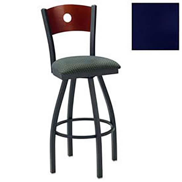 250BH S BK M 1061 SWIVEL BAR STOOL, CIRCLE-BACK