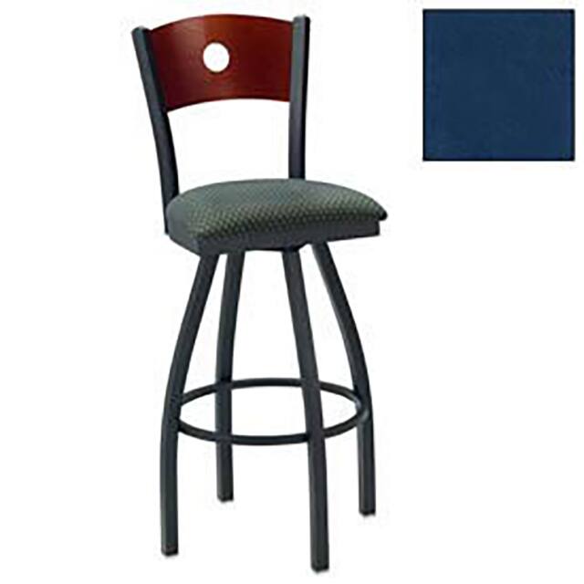 250BH S BK M 007 SWIVEL BAR STOOL, CIRCLE-BACK