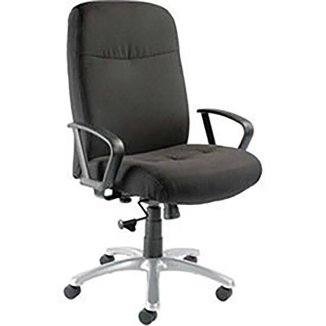 506571BK BIG & TALL HIGH BACK CHAIR W/LOO